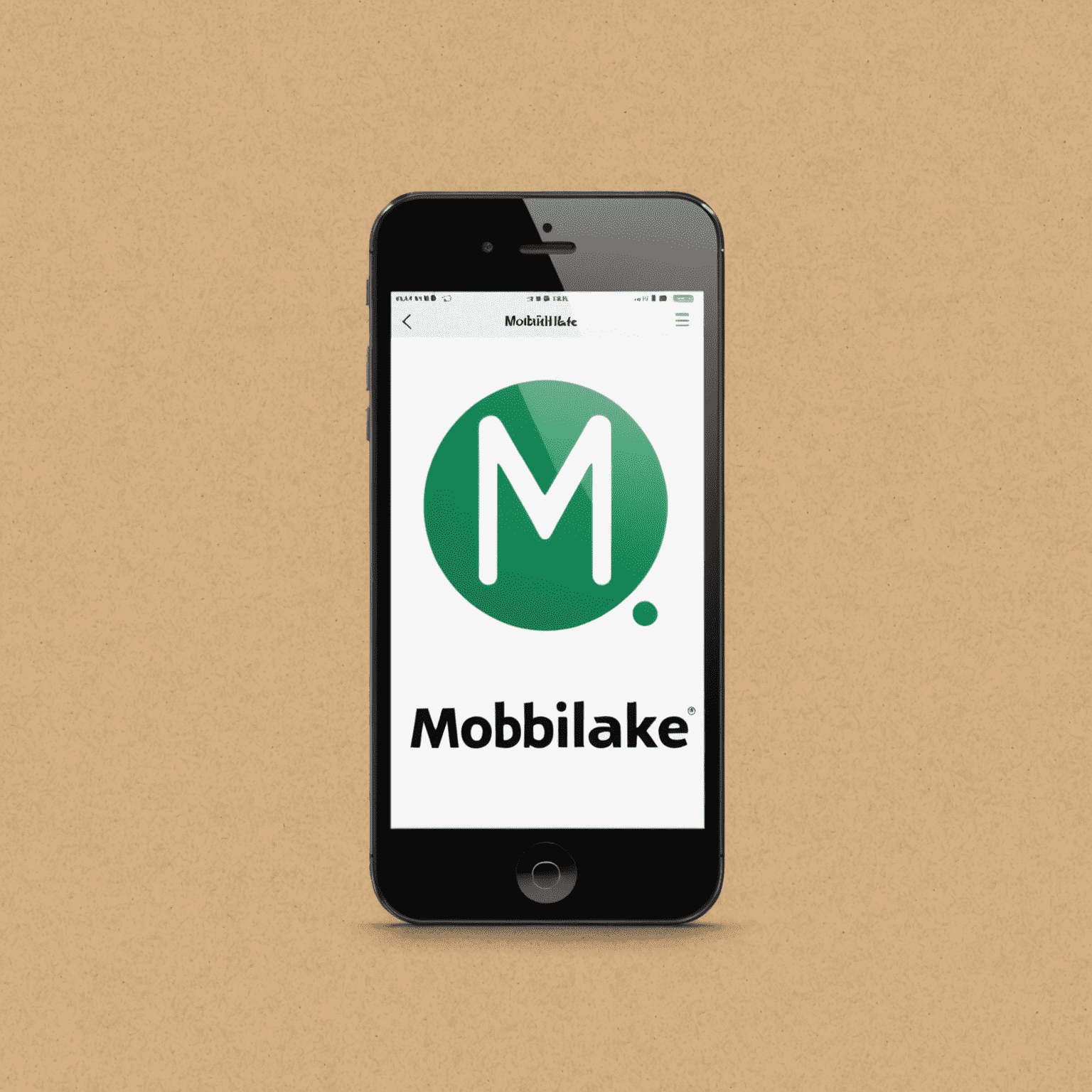 شعار mobilallke.com يظهر اسم الشركة بخط حديث وأيقونة هاتف ذكي