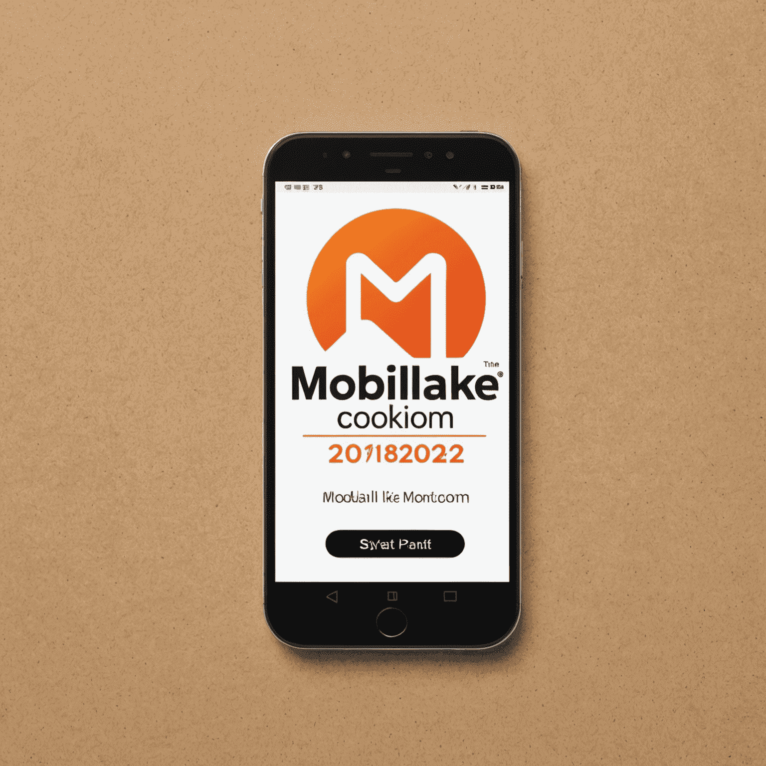 شعار mobilallke.com يظهر اسم الشركة بخط حديث وأيقونة هاتف ذكي